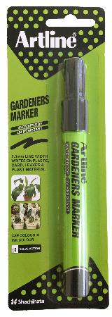 Marker "Gardeners" 2,3mm. Zwart. Blister