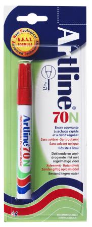Permanent marker NEAT 70 1,5mm rood. Blister