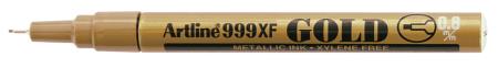 Permanente Marker met metaalinkt 999XF 0,8mm goud