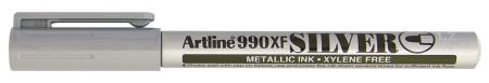 Permanente Marker met metaalinkt 990XF 1,2mm zilver