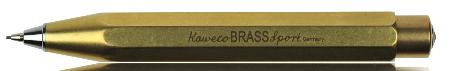 Vulpotlood Sport Brass. Punt 0,7mm. Metalen etui.