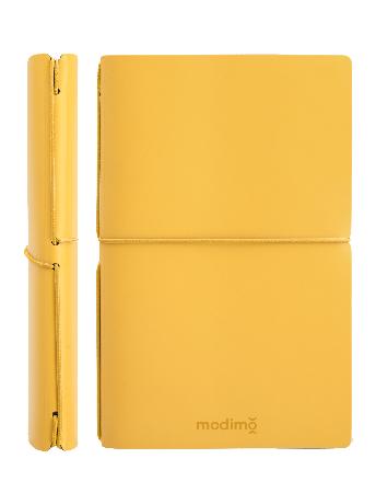 Modulair notitieboekje Modimo. 10x15cm. Geel.