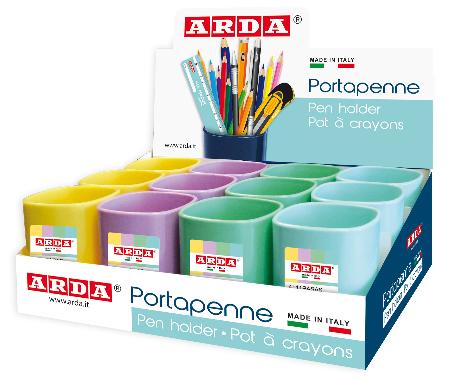 Pots  crayons Keep Color Pastel en display de 12 pices.