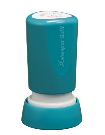 Tampon XStamper QuiX Q32 noir avec un diam�tre de 14mm