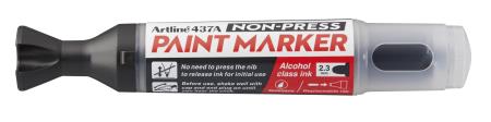 Artline 437A Non Press Paint Marker - Noir