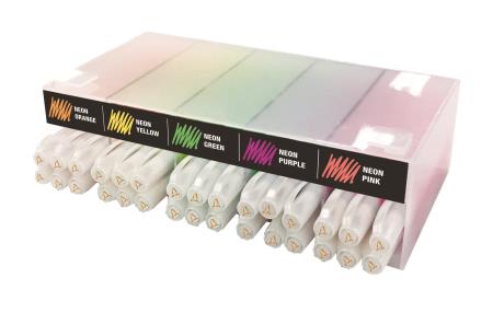 Display Artline Decorite 1MM Couleurs N�on (30PCS)