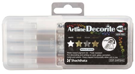Hardcase de 4 Decorite M�tal - Pointe 3mm