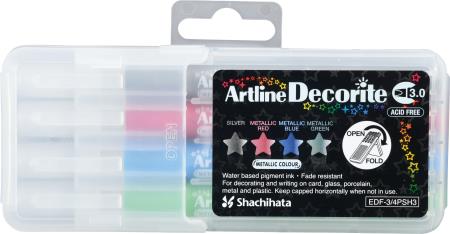 Hardcase de 4 Decorite M�tal - Pointe 3mm