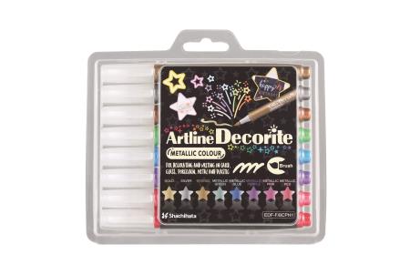 Set de 8 marqueurs m�talliques Artline Decorite 3MM.