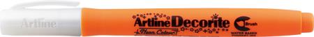 Brush Pen Artline Decorite Orange n�on