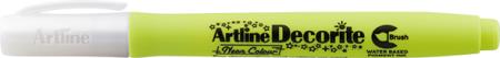 Brush Pen Artline Decorite Jaune n�on