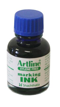 Inkt 20 ml voor permanente marker blauw