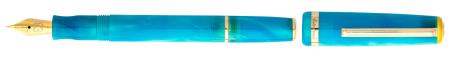 Vulpen "JR Pocket Pen" - Paradise Coll. Blue Breeze. Fijne penpunt. Geschenkdoos.