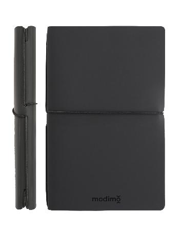 Modulair notitieboekje Modimo. 10x15cm. Zwart.