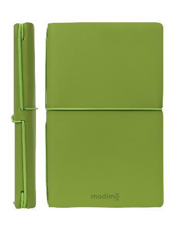Notebook modulable Modimo. 10x15cm. Vert.