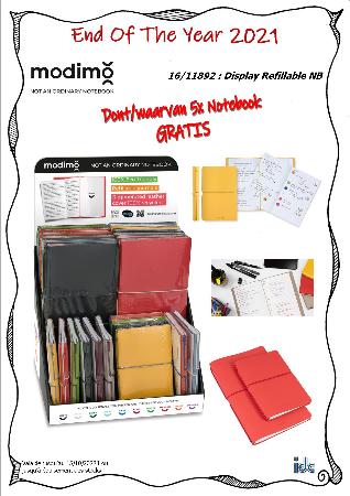 PROMO Display Modimo Notebooks
