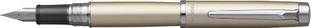Stylo-plume "Procyon" Luster. Pointe medium. Champagne Gold.