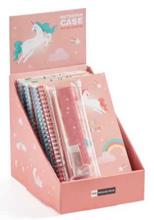 Display Notebook Pencil case - 9 notebooks