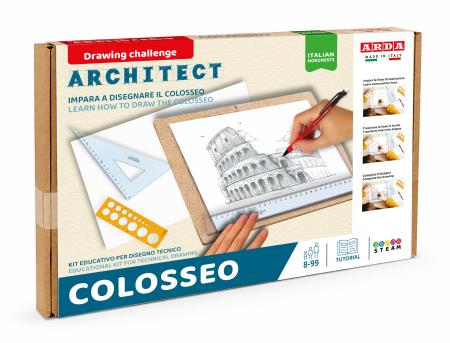 ARDA Kit �ducatif Colosseum � dessinez, d�couvrez et apprenez en vous amusant !