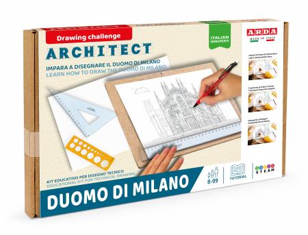ARDA Kit �ducatif Duomo Milano � dessinez, d�couvrez et apprenez de mani�re cr�ative !