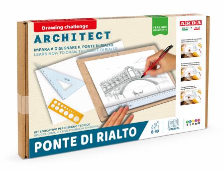 ARDA Kit �ducatif Ponte Rialto � dessinez, d�couvrez et apprenez de mani�re cr�ative !