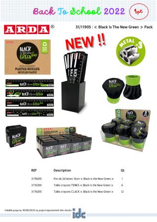PROMO Arda "Black is the New Green" pack