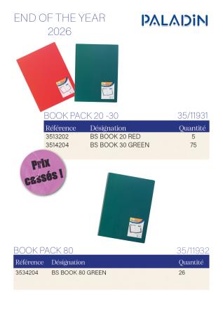Achetez 27 Paladin Propiclass Basics 80 verts et profitez du prix d�achat net !