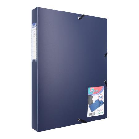 Trendy Boite de classement A4 40mm. Bleu.