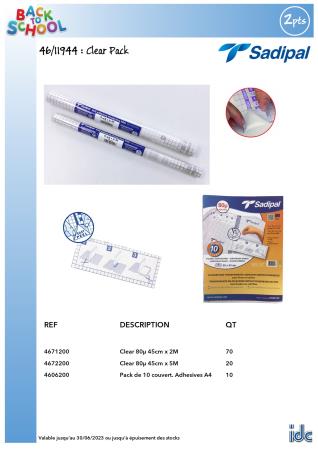 PROMO Clear Pack
