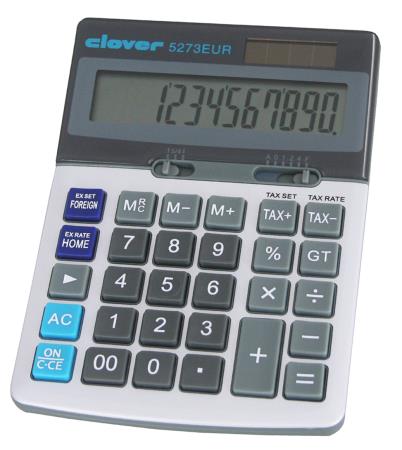 Calculatrice Desk Euro Metal 12 digit.