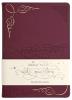 Journal Esterbrook. Format A5. Coloris : Burgundy