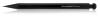 Porte-mine Special Alu noir. Mine 0,7mm. Etui m�tallique.
