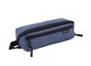Trousse � crayons bleue.