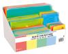 Display de 120 enveloppes de classement en polypropyl�ne. Coloris assortis.