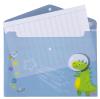 Pochette A4 FANCY avec fermeture � boutons-pression.
