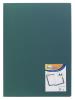 Reliure A4 40 pochettes. Vert.
