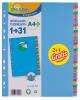 Pack de 2+1 sets contenant : Index standard A4+  1-31.