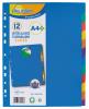 Index super A4+. 12 onglets.