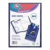 Trendy Showalbum A4 personaliseerbaar 30 tassen. Blauw.