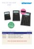Achetez 2 calculatrices Clover et recevez-en une 3e gratuitement !