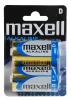Piles alcalines LR20. Non rechargeables. Blister.